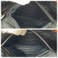 PRADA Backpack Nylon, Leather Orange Navy SilverMetal Backpack Backpack Test Triangle With logo Women Used Authentic