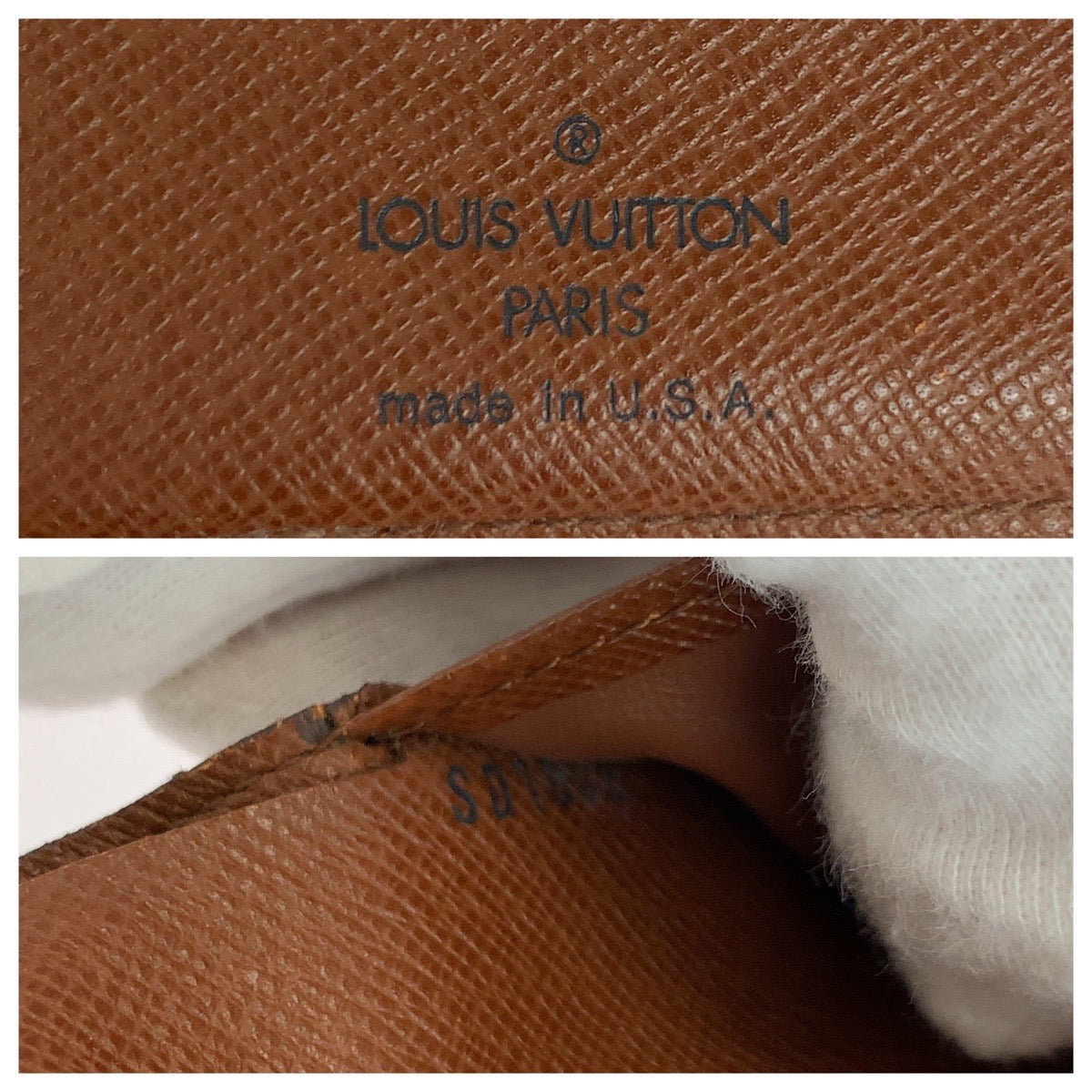 LOUIS VUITTON Bifold Wallet M61663  PVC Brown Gold Metal Folding wallet Compact wallet Monogram Portonet Bie Vienova Women Used Authentic