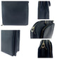 PRADA Business bag VR0081 leather Navy Safiano Triangle With logo