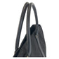 PRADA Tote Bag Nylon, Leather Black SilverMetal Tote Bag Shoulder Bag Business bag Test Triangle With logo mens Used Authentic