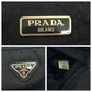 PRADA Pouch Nylon black Test Triangle With logo