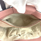 GUCCI Tote Bag 354408 leather Brown Greige Pink Tote Bag Shoulder Bag Swing Women Used Authentic