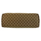 GUCCI Tote Bag 155524 GG canvas Beige brown Tote Bag Shoulder Bag Sherry line Women Used Authentic