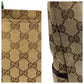 GUCCI Tote Bag 155524 GG canvas Beige brown Tote Bag Shoulder Bag Sherry line Women Used Authentic