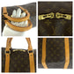 LOUIS VUITTON Shoulder Bag M41412 PVC Brown Gold Metal Shoulder Bag Boston Duffel bag 2way Monogram Keepall 60 bandouliere Women Used Authentic