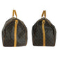LOUIS VUITTON Shoulder Bag M41412 PVC Brown Gold Metal Shoulder Bag Boston Duffel bag 2way Monogram Keepall 60 bandouliere Women Used Authentic