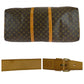 LOUIS VUITTON Boston Duffel bag M41412 PVC, Leather Brown Gold Metal Boston Duffel bag Shoulder Bag 2way Monogram Keepall  bandouliere60 mens(Unisex) Used Authentic