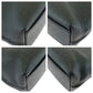 LOUIS VUITTON Business bag M33416 leather Black Silver Metal Business bag briefcase Taiga Anton mens Used Authentic