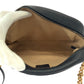 GUCCI Shoulder Bag 447632 leather Black GoldMetal GG Marmont quilting