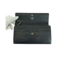 LOUIS VUITTON Long Wallet Purse M63572 Epi Leather Noir Black SilverMetal Epi Porto Monnet Credit