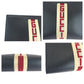 GUCCI Clutch bag 475316 leather Multi Web stripe