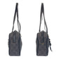 GUCCI Shoulder Bag 92729 GG canvas, leather Black Gold Metal Women Used Authentic