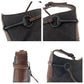 GUCCI Shoulder Bag 101975 GG canvas Brown Black Metal Shoulder Bag Shoulder Bag Horsebit Women Used Authentic