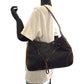 GUCCI Shoulder Bag 101975 GG canvas Brown Black Metal Shoulder Bag Shoulder Bag Horsebit Women Used Authentic