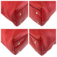 GUCCI Tote Bag 282303 leather Red Gold Metal Tote Bag handbag Soho Women Used Authentic