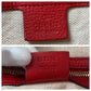 GUCCI Tote Bag 282303 leather Red Gold Metal Tote Bag handbag Soho Women Used Authentic