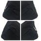 PRADA Shoulder Bag Nylon, Plastic Black SilverMetal Test Triangle With logo Women Used Authentic