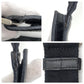 PRADA Shoulder Bag Nylon Black black Shoulder bag Messenger bag Test Triangle With logo Women Used Authentic