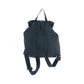 PRADA Backpack Nylon Black SilverMetal Backpack Backpack Test Triangle With logo Women Used Authentic