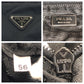 PRADA Boston Duffel bag Nylon Black SilverMetal Test Triangle With logo
