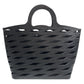 BALENCIAGA Tote Bag 626111 PVC black Tote Bag Shoulder Bag Unisex Neo basket mens Used Authentic