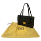 FENDI Shoulder Bag canvas Brown Gold Metal Shoulder Bag Handbag Zucca Pattern Women Used Authentic