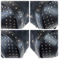 GUCCI Shoulder Bag 114993 GG canvas, leather Black SilverMetal Shoulder Bag Bamboo studs Women Used Authentic