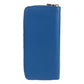 LOUIS VUITTON Long Wallet Purse M58411 leather blue Long Wallet Purse Zip Around Taurillon Clemence Leather Zippy Wallet Vertical mens Used Authentic