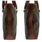 LOUIS VUITTON Tote Bag M42425 PVC Brown Gold Metal Tote Bag Shoulder Bag Monogram Sack Weekend PM mens Used Authentic