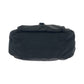 PRADA Shoulder Bag Nylon Black SilverMetal Shoulder Bag pochette Test Triangle With logo Women Used Authentic