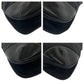 PRADA Shoulder Bag 7 Nylon Black SilverMetal Shoulder Bag pochette Test Triangle With logo Women Used Authentic