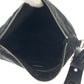 PRADA Shoulder Bag 7 Nylon Black SilverMetal Shoulder Bag pochette Test Triangle With logo Women Used Authentic