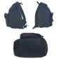 PRADA Backpack Nylon Black SilverMetal Backpack Unisex Test Triangle With logo Women Used Authentic