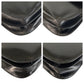 PRADA Shoulder Bag Leather, Plastic black Plastic Chain Shoulder Bag Logo embossed Women Used Authentic