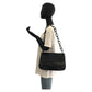 PRADA Shoulder Bag Leather, Plastic black Plastic Chain Shoulder Bag Logo embossed Women Used Authentic
