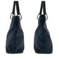 GUCCI Tote Bag 120837 GG canvas, leather Black SilverMetal Tote Bag Shoulder Bag Women Used Authentic