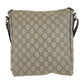 GUCCI Shoulder Bag 223666 GG Supreme Canvas Beige brown Crossbody Shoulder Bag Unisex Women Used Authentic