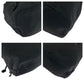 PRADA Pouch 1N0369 Nylon Black SilverMetal Test Triangle With logo