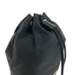 PRADA Pouch 1N0369 Nylon Black SilverMetal Test Triangle With logo