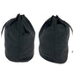 PRADA Pouch 1N0369 Nylon Black SilverMetal Test Triangle With logo