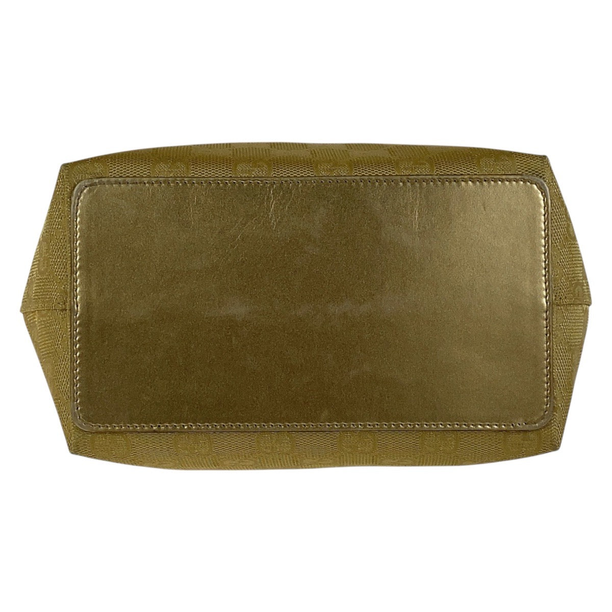 GUCCI Shoulder Bag 002 1099 GG canvas, leather gold Shoulder Bag Tote Bag Women Used Authentic