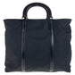 PRADA Business bag Nylon, Leather Black Gunmetal Business bag Briefcase 2way Test Triangle With logo mens Used Authentic