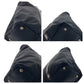 PRADA Business bag Nylon, Leather Black Gunmetal Business bag Briefcase 2way Test Triangle With logo mens Used Authentic