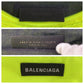 BALENCIAGA Waist bag 482389 Nylon Fluorescent Neon Yellow Black Waist pouch, Sling bag, Bum bag Explorer mens Used Authentic