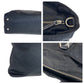 PRADA Tote Bag BN1105 Nylon Black SilverMetal Tote Bag Shoulder Bag 2way Test Logo embossed Women Used Authentic