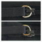 PRADA Shoulder Bag Nylon Black SilverMetal Shoulder Bag pochette Test Triangle With logo Women Used Authentic