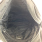 PRADA Shoulder Bag Nylon, Leather Black SilverMetal Shoulder Bag Pochette Unisex Test Triangle With logo Women Used Authentic