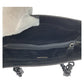 PRADA Tote Bag Leather, Plastic Black Silver Metal Tote Bag handbag Plastic Chain Women Used Authentic