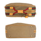 GUCCI Boston Duffel bag GG canvas Beige Multicolor Gold Metal Boston Duffel bag Handbag Travel bag Duffle bag Unisex Old Gucci Shelly Line Micro GG Women(Unisex) Used Authentic