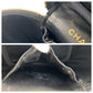 CHANEL Handbag Caviar skin Black GoldMetal Handbag vanity bag COCO Mark Women Used Authentic